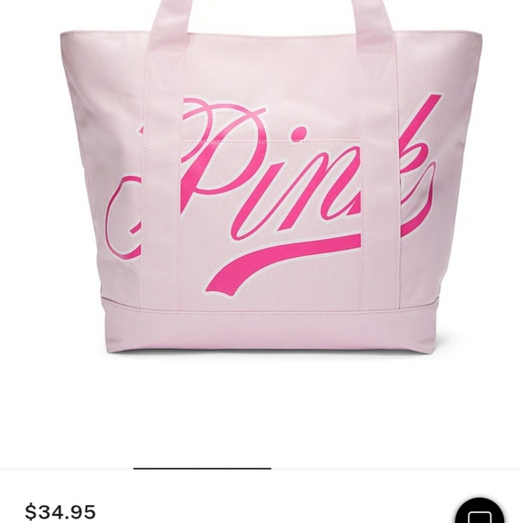 Victoria's Secret Handbags - Victoria's Secret Light Pink Tote Bag